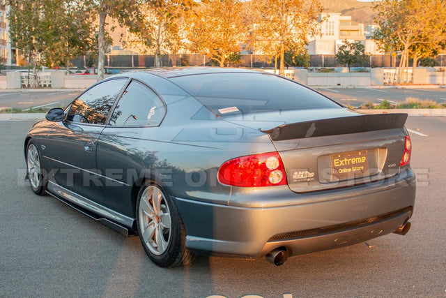 2004-06 Pontiac GTO Carbon Fiber Rear Trunk Spoiler