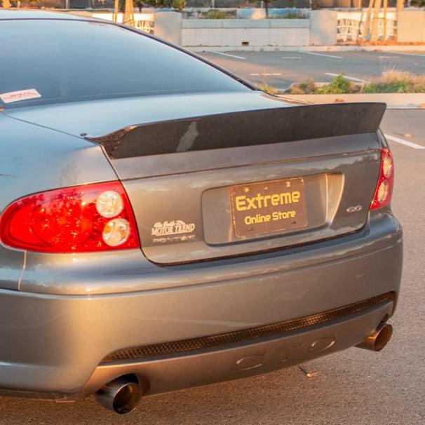 2004-06 Pontiac GTO Carbon Fiber Rear Trunk Spoiler