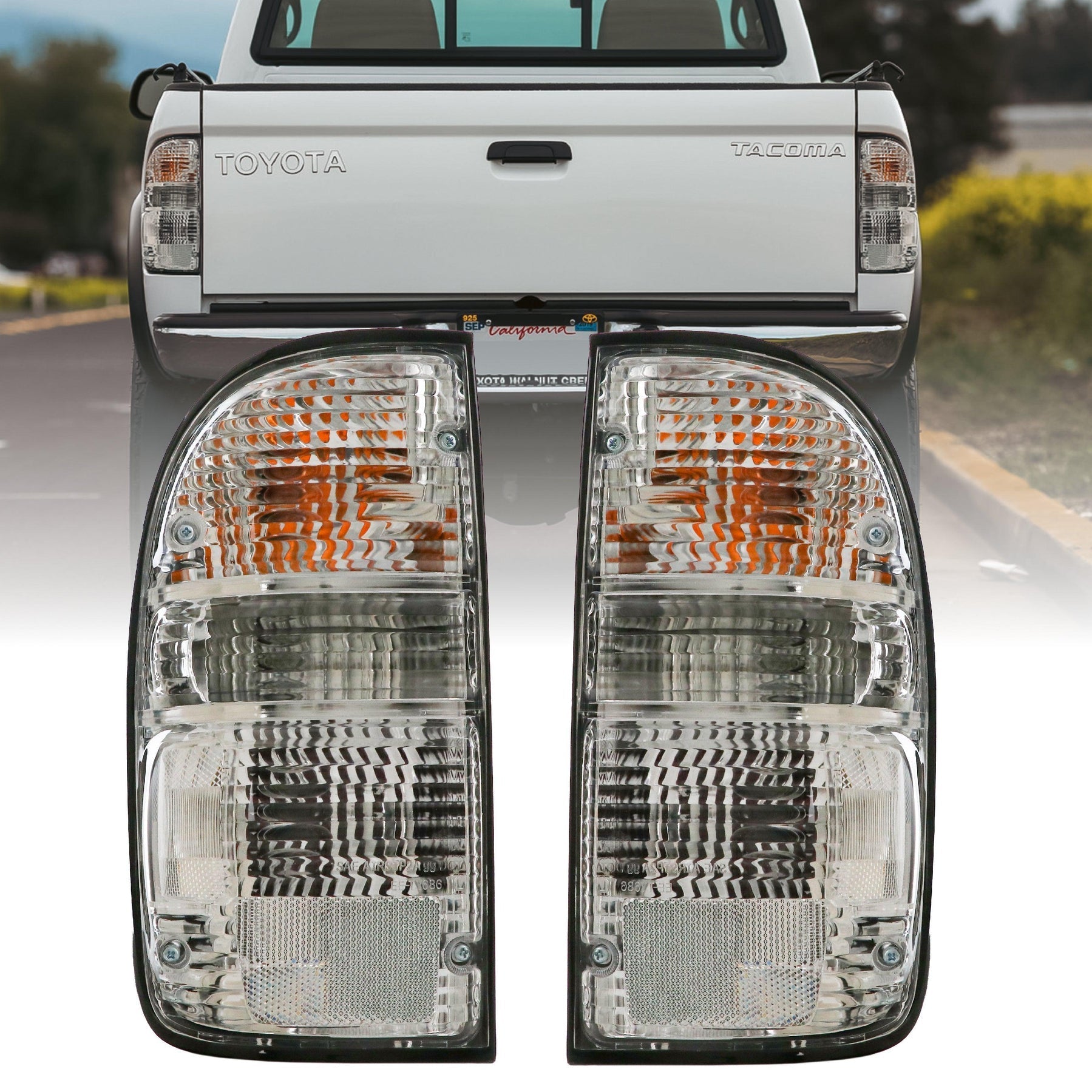 1995-2004 Toyota Tacoma Clear Lens Tail Lights
