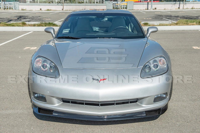 Corvette C6 Base Model ZR1 Conversion Front Splitter Lip