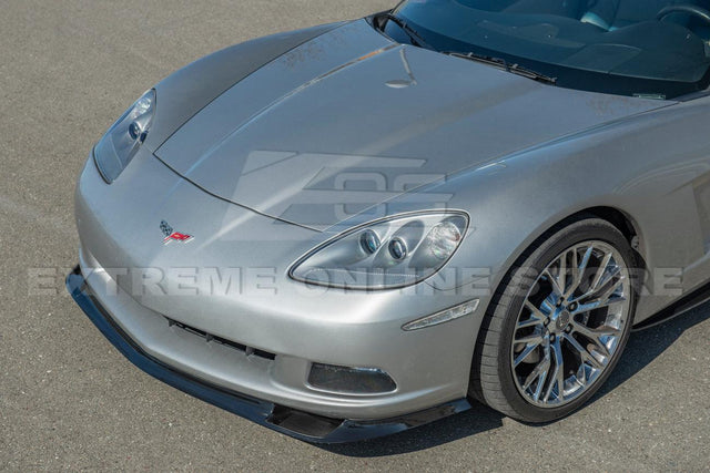 Corvette C6 Base | ZR1 Conversion Front Splitter Lip & Side Skirts Rocker Panels