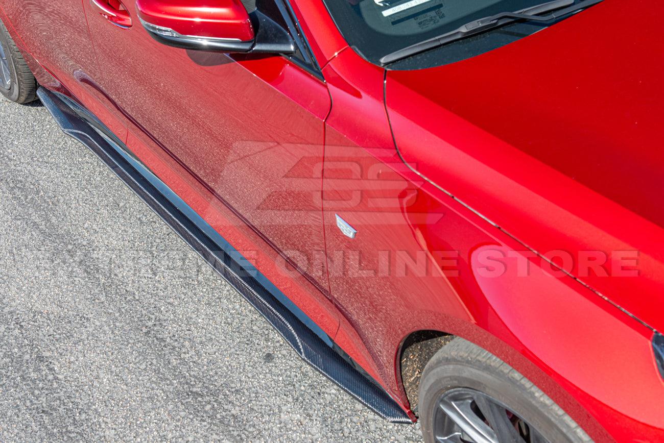 2020-Up Cadillac CT5-V | CT5 Sport Carbon Side Skirts Rocker Panel