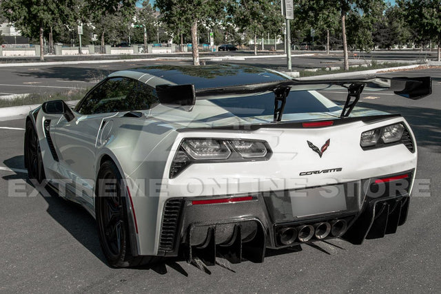 Chevrolet Corvette C7 Add On Rear Bumper Diffuser