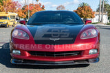 Corvette C6 Base Model Extended Front Splitter Lip & Side Skirts Rocker Panels - Revline Performance