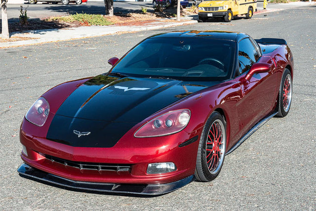 Corvette C6 Base Extended Front Splitter Lip | ZR1 Conversion Package