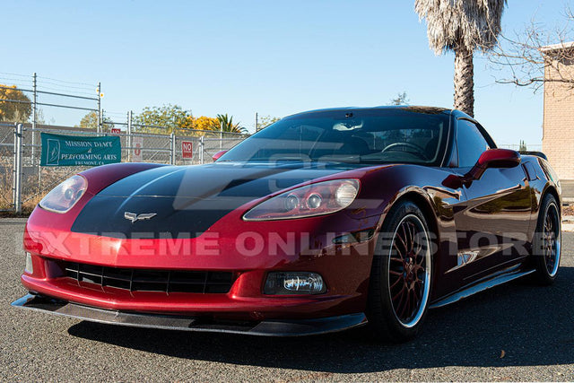 Corvette C6 Base Extended Front Splitter Lip | ZR1 Conversion Package