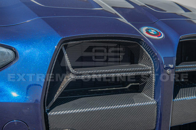 2021-Up BMW G80 M3 | G82 G83 M4 ACC | CSL Style Carbon Fiber Front Kidney Grille