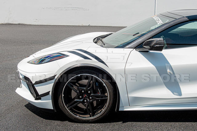 Corvette C8 Carbon Fiber Lower Mirror Covers