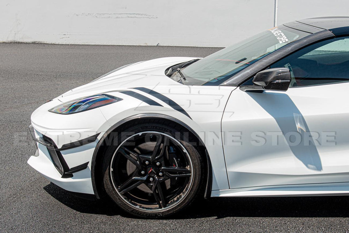 Corvette C8 Carbon Fiber Mirror Covers