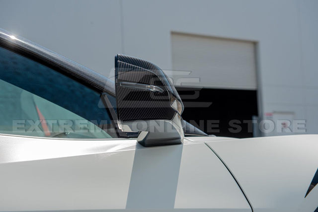 Corvette C8 Carbon Fiber Mirror Covers