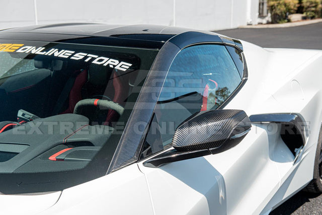 Chevrolet Corvette C8 Side Window A-Pillar Cover