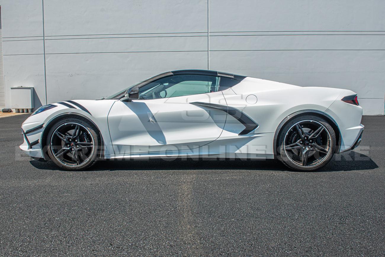 Corvette C8 Carbon Fiber Side Canards Dive Plane