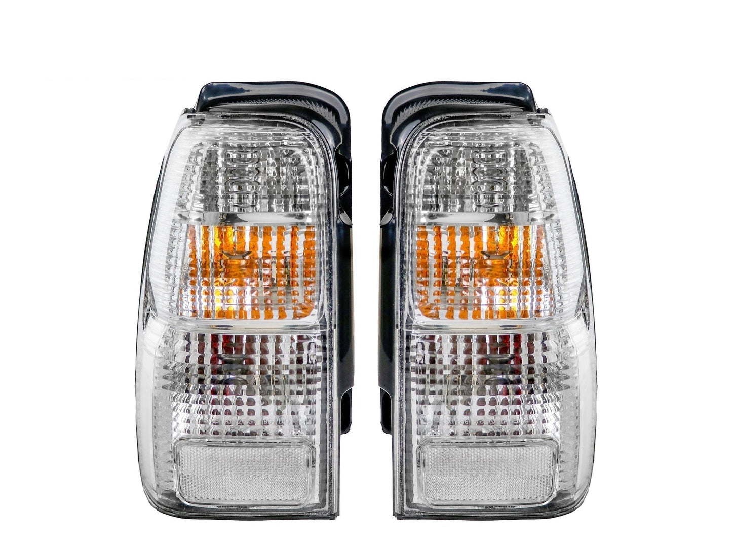 1996-2002 Toyota 4runner Trd Jdm Clear Rear Tail Lights Made By Unique Style Racing