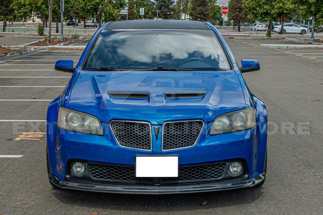 2008-09 Pontiac G8 Carbon Fiber Front Bumper Lip Splitter