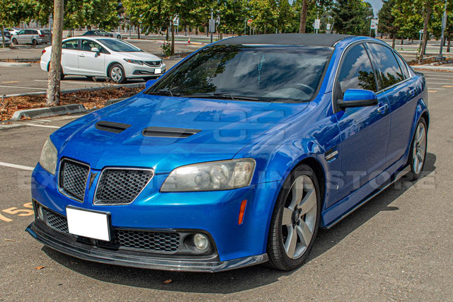 2008-09 Pontiac G8 Carbon Fiber Front Bumper Lip Splitter