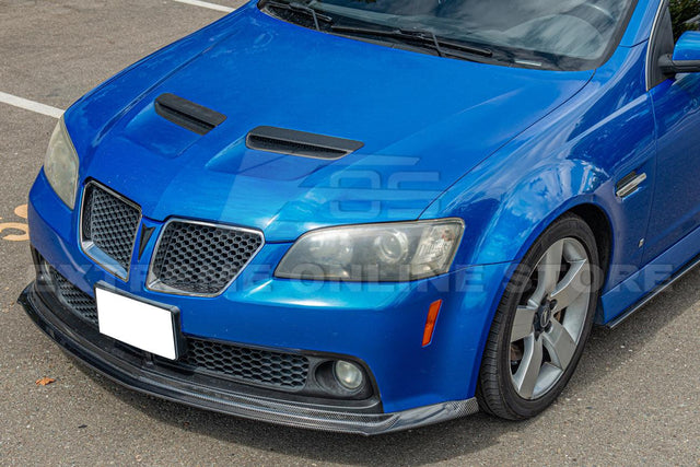 2008-09 Pontiac G8 Carbon Fiber Front Bumper Lip Splitter