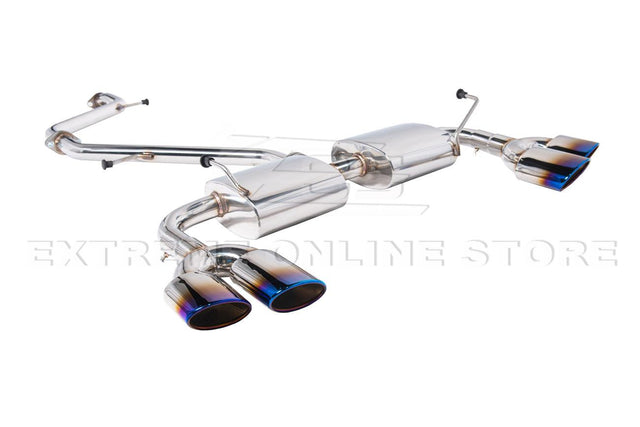 2019-Present Toyota Corolla Hatchback Quad Tips Cat Back Exhaust