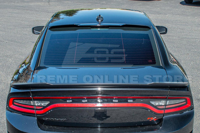 2015-Up Dodge Charger Track Package Rear Roof Spoiler