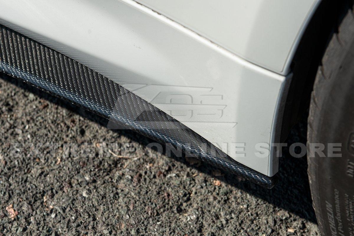 2014-20 BMW F82 M4 Carbon Fiber Side Skirts Rocker Panels