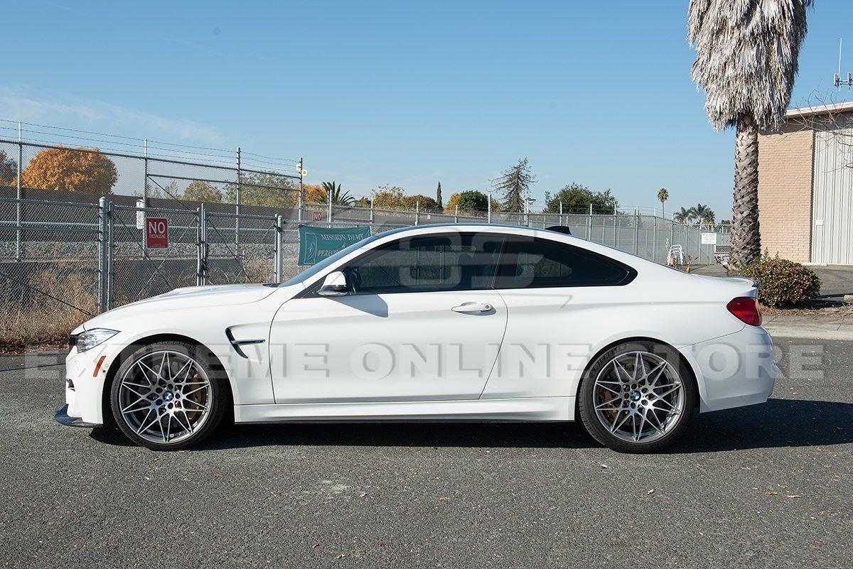 2014-20 BMW F82 M4 Carbon Fiber Side Skirts Rocker Panels