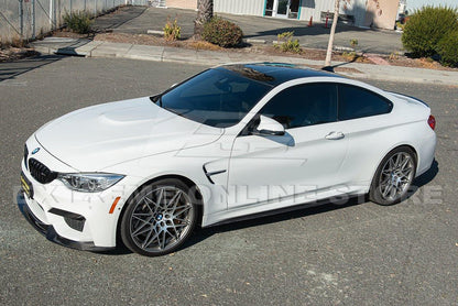 2014-20 BMW F82 M4 Carbon Fiber Side Skirts Rocker Panels