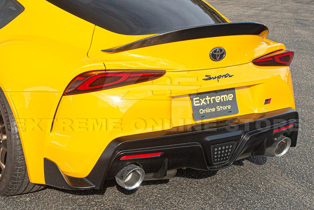 2020-Up Toyota GR Supra Carbon Fiber Rear Trunk Wing Spoiler