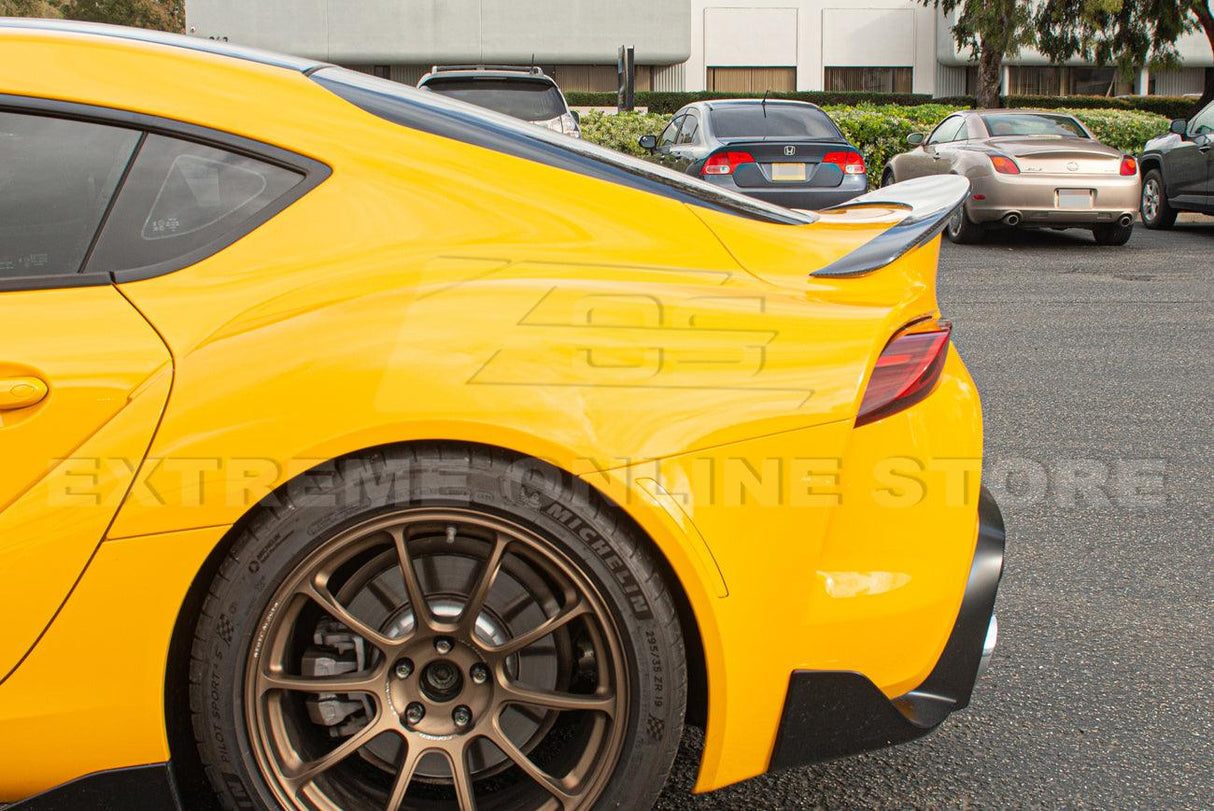 2020-Up Toyota GR Supra Carbon Fiber Rear Trunk Wing Spoiler