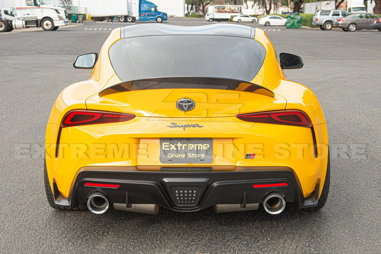 2020-Up Toyota GR Supra Carbon Fiber Rear Trunk Wing Spoiler