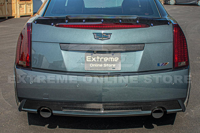 2009-15 Cadillac CTS-V Sedan Carbon Fiber Trunk Insert