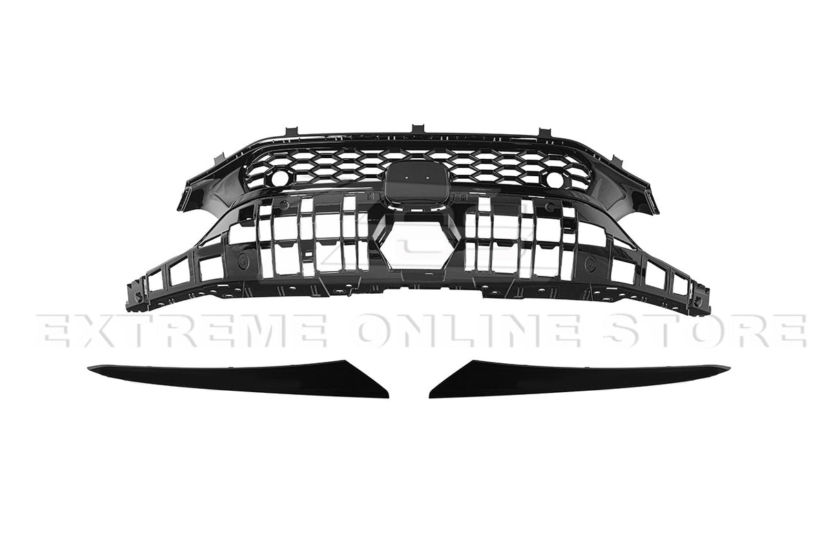 2022-Up Honda Civic Sedan Type-R Style Front Bumper Grille Cover