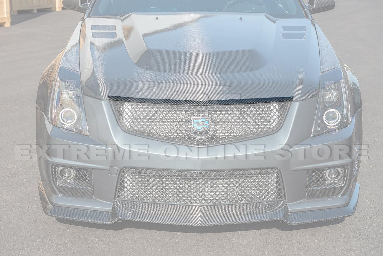 2009-15 Cadillac CTS-V Carbon Fiber Front Hood Trim