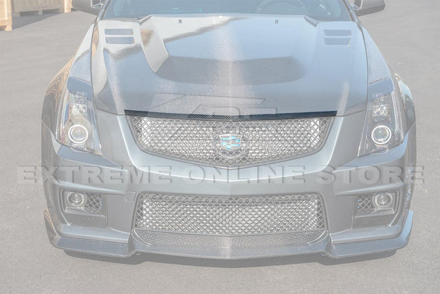 2009-15 Cadillac CTS-V Carbon Fiber Front Hood Trim