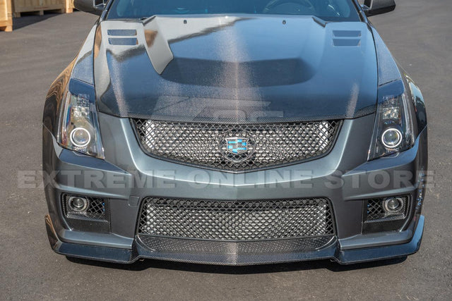 2009-15 Cadillac CTS-V Carbon Fiber Front Hood Trim