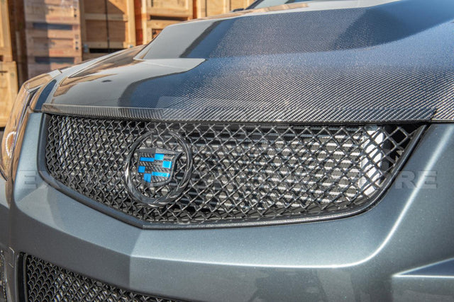 2009-15 Cadillac CTS-V Carbon Fiber Front Hood Trim