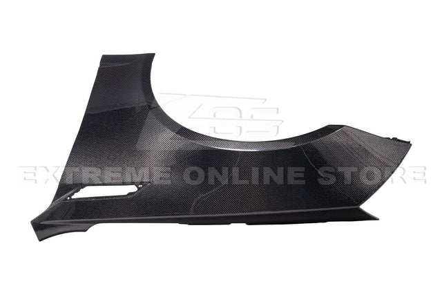 2009-15 Cadillac CTS-V Carbon Fiber Front Side Fender Trim Cover