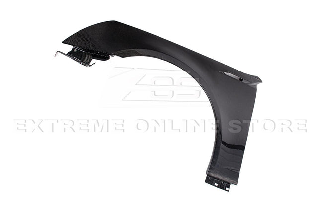 2009-15 Cadillac CTS-V Carbon Fiber Front Side Fender Trim Cover