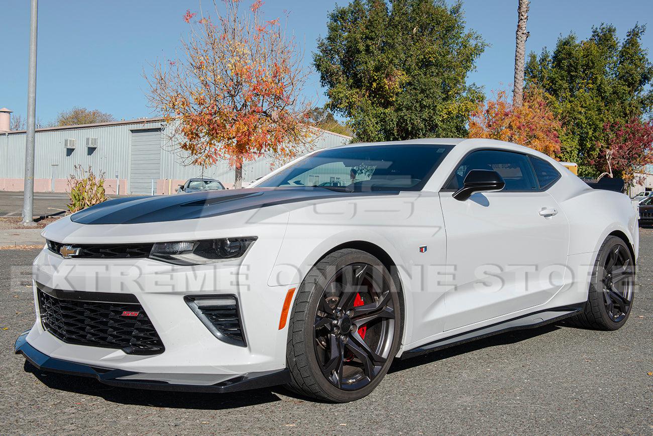 6th Gen Camaro ZL1 1LE Conversion Front Splitter & Side Skirts