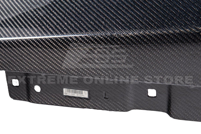 2009-15 Cadillac CTS-V Carbon Fiber Front Side Fender Trim Cover