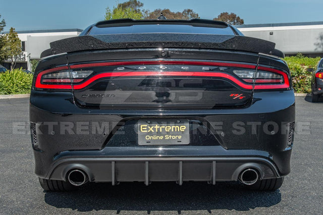 2015-Up Dodge Charger Rear Spoiler Wickerbill Flap Insert