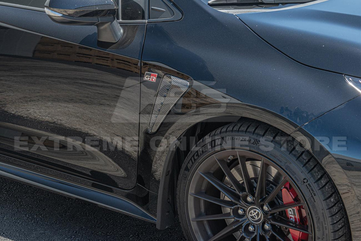 2023-Up GR Toyota Corolla Carbon Fiber Side Door Fender Vent Trim