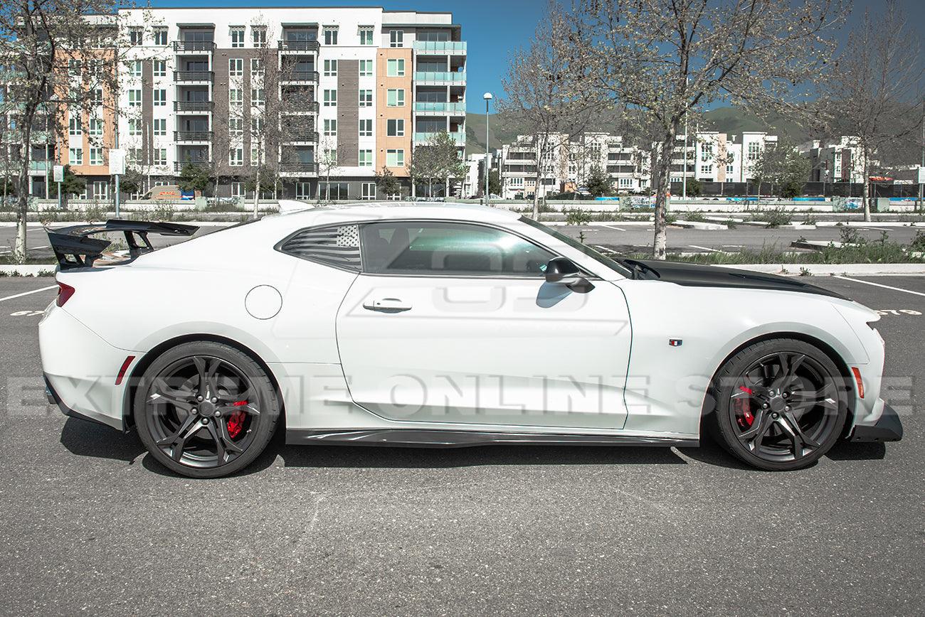 6th Gen Camaro ZL1 1LE Conversion Front Splitter & Side Skirts