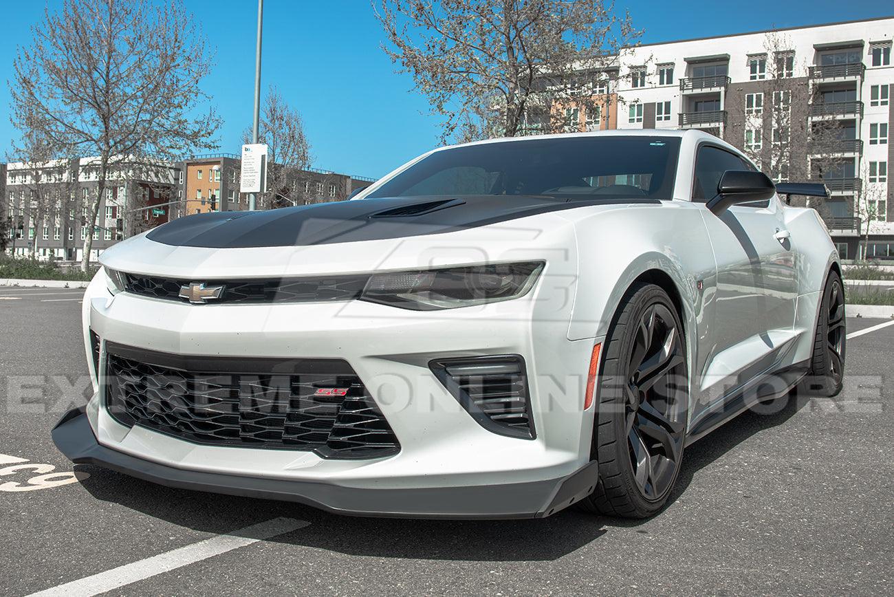 6th Gen Camaro ZL1 1LE Conversion Front Splitter & Side Skirts