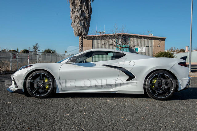 Chevrolet Corvette C8 XL Extended Front Splash Guard Mud Flaps