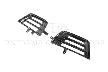 2016-19 Cadillac ATS-V Carbon Fiber Front Grille Accent Bezel Insert