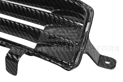 2016-19 Cadillac ATS-V Carbon Fiber Front Grille Accent Bezel Insert