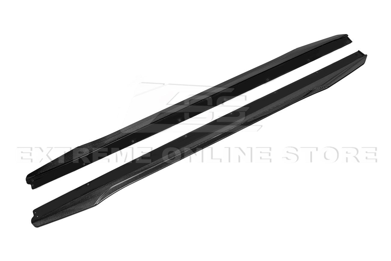 2020-Up Cadillac CT5-V | CT5 Blackwing Package Carbon Front Lip & Side Skirts