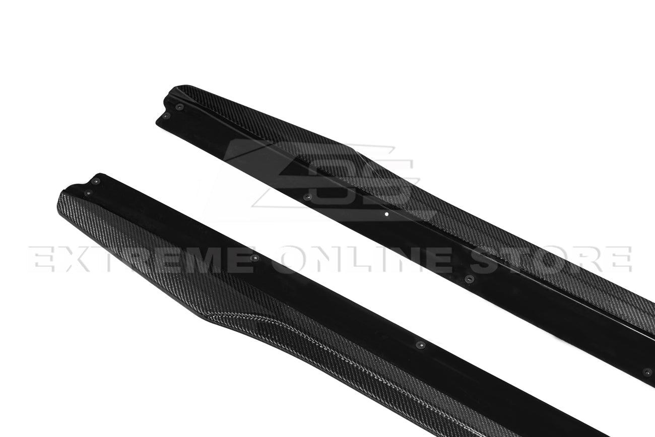 2020-Up Cadillac CT5-V | CT5 Sport Carbon Side Skirts Rocker Panel