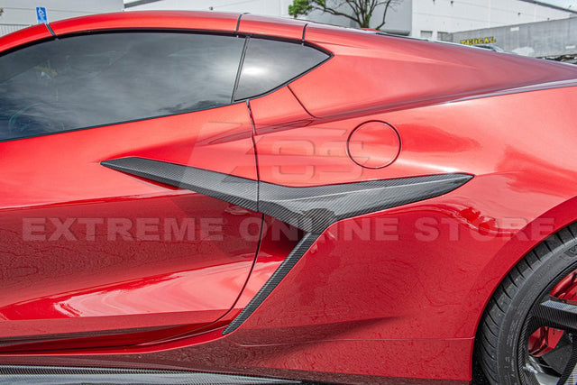 Chevrolet Corvette C8 Z06 Tape On Side Fender Vent Door Garnish