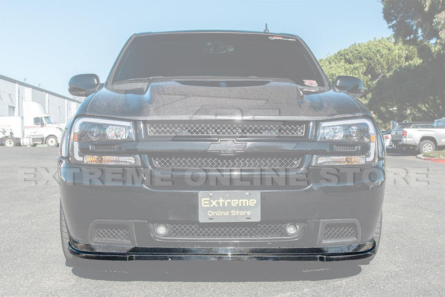 2006-09 Chevrolet Trailblazer SS Carbon Fiber Front Bumper Lip Splitter