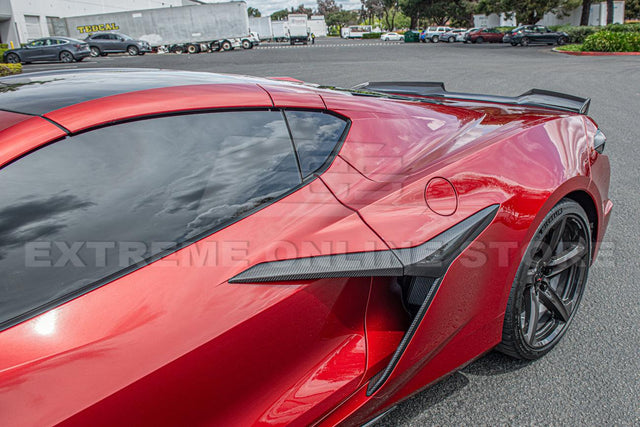 Chevrolet Corvette C8 Z06 Tape On Side Fender Vent Door Garnish